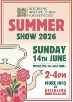 Summer Show 2026 - Horticultural Society